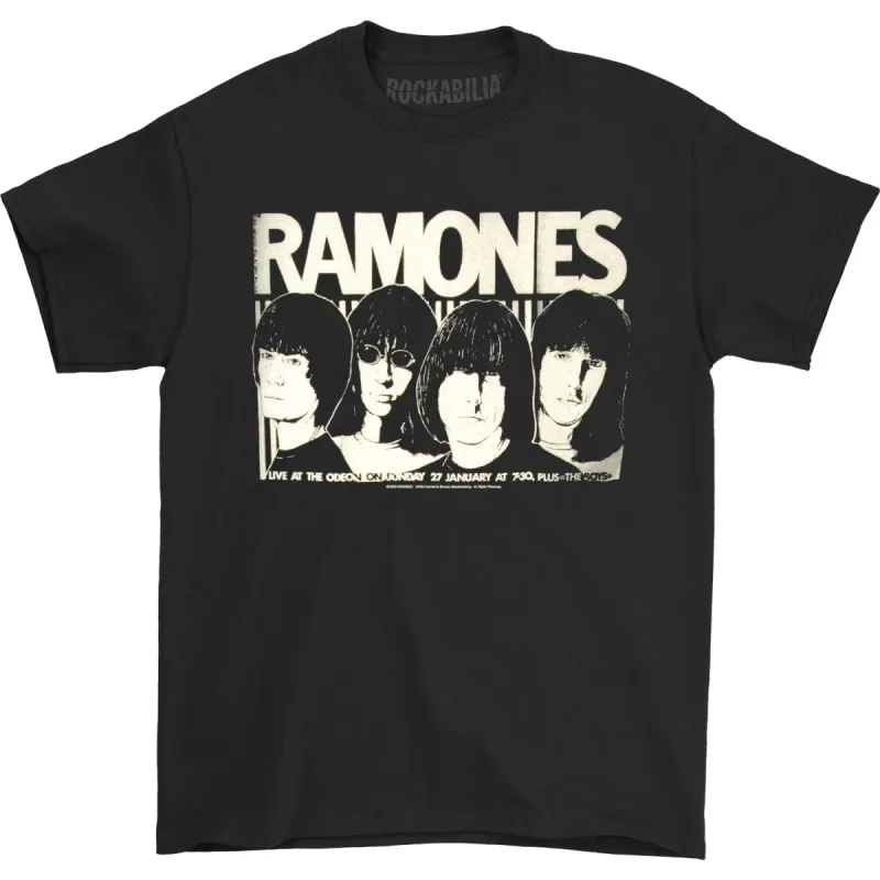 Odeon Poster Slim Fit T-shirt sold by Rockabilia