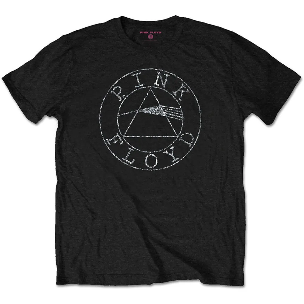 Circle Logo (Diamante) Slim Fit T-shirt sold by Rockabilia