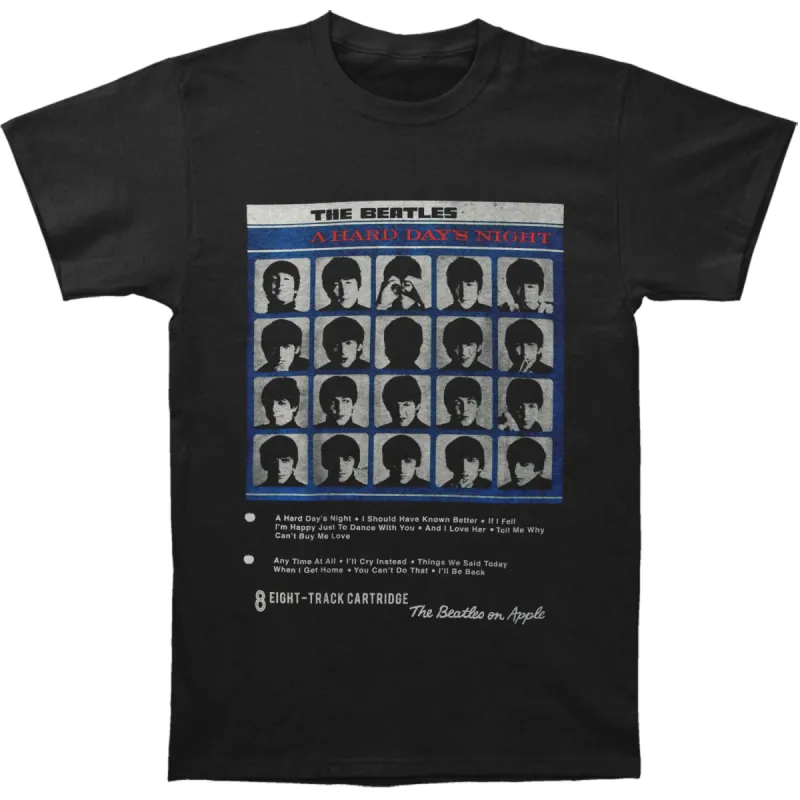 Hard Day's Night 8 Track Slim Fit T-shirt sold by Rockabilia