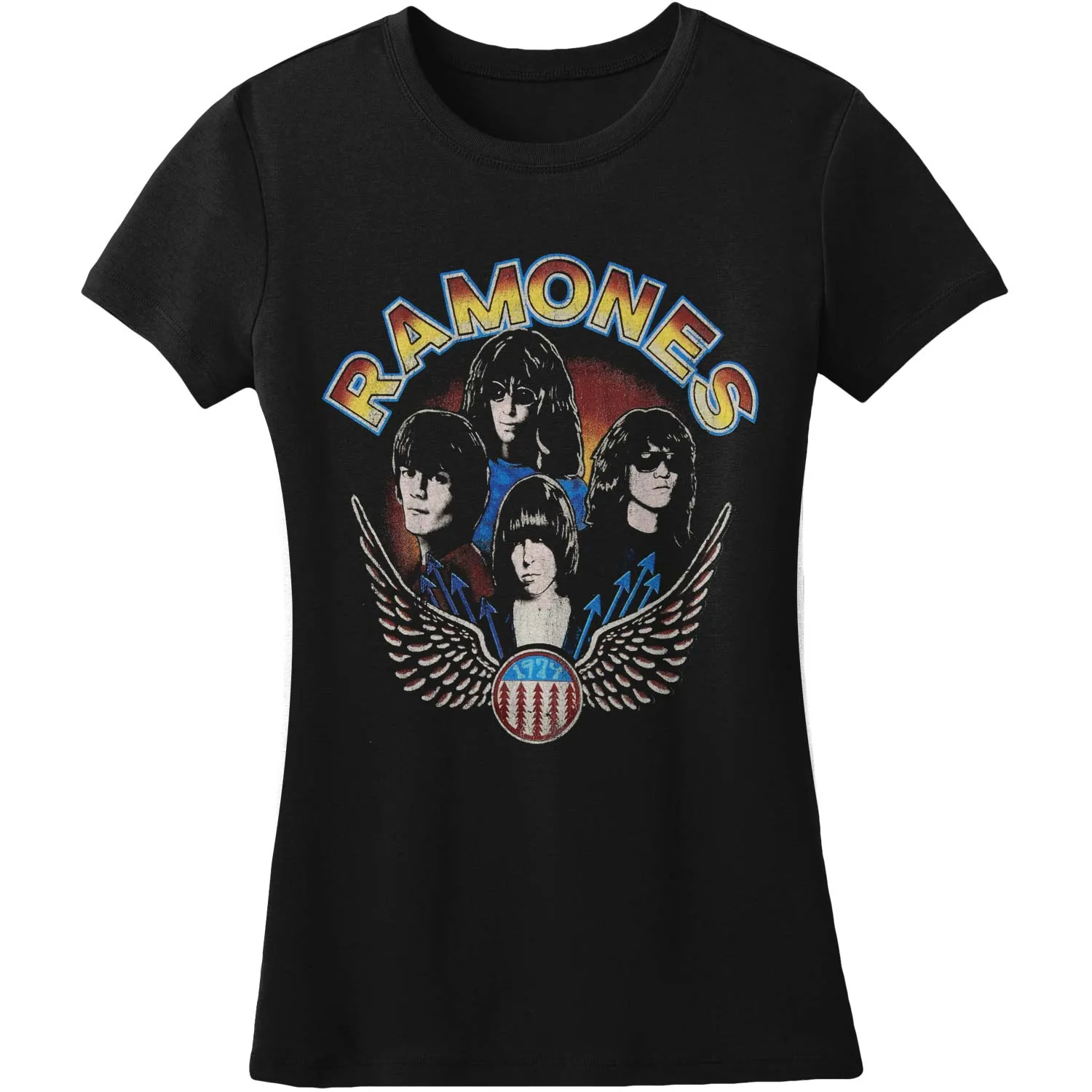 Wings Photo Junior Top sold by Rockabilia