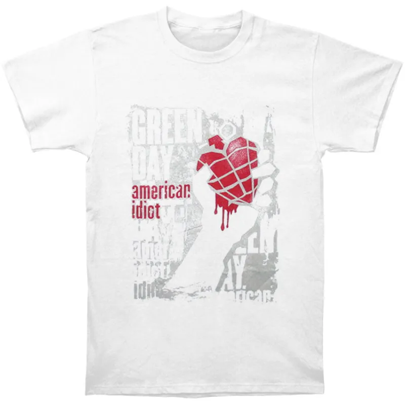 American Idiot Jumbo Slim Fit T-shirt sold by Rockabilia