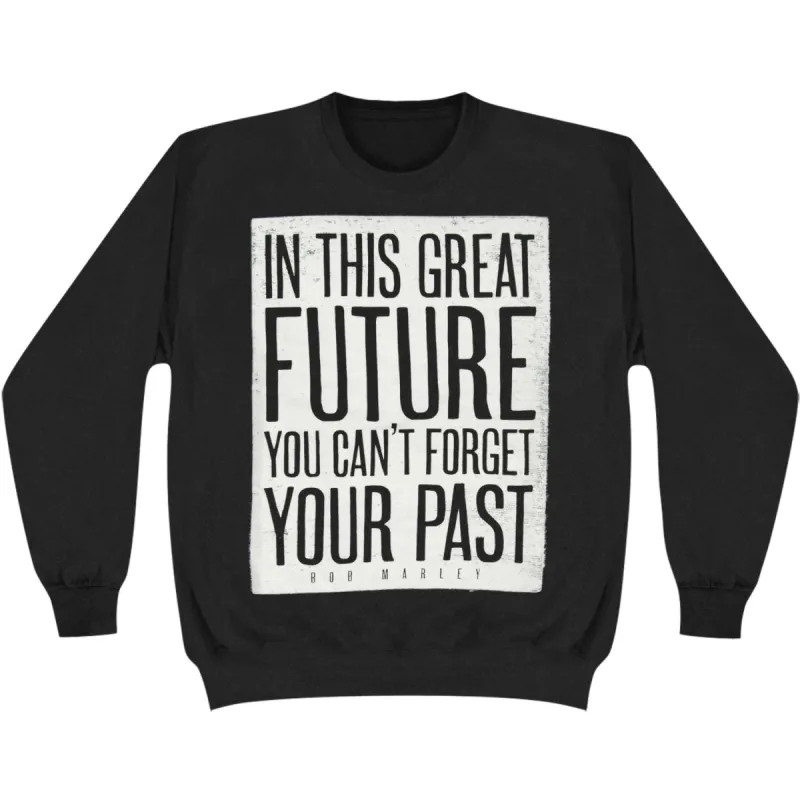 In This Great Future Crew Fleece Sweatshirt sold by Rockabilia