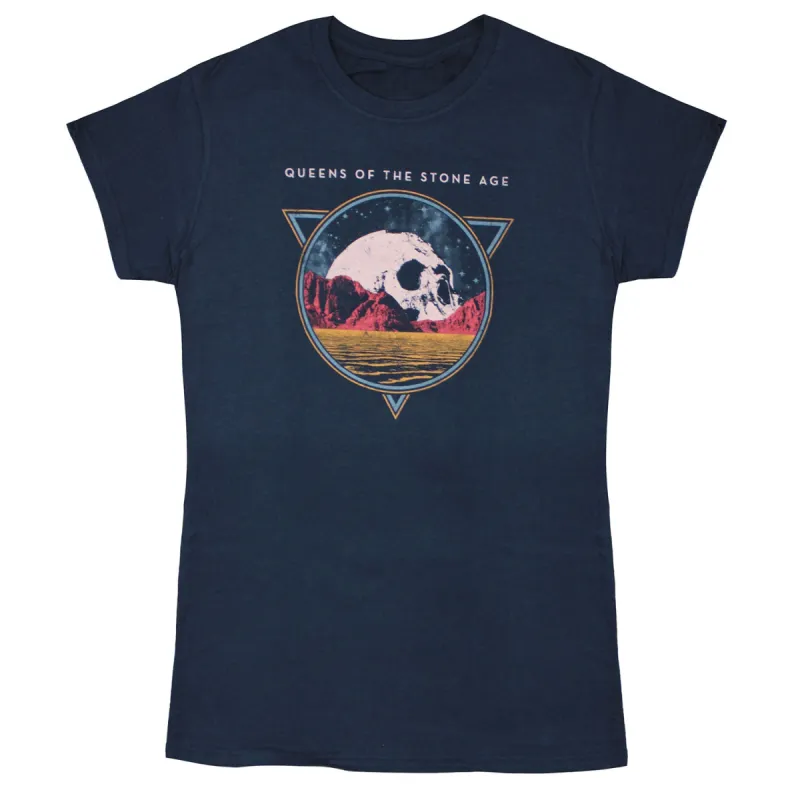 Skull Lady (Ex-Tour) Junior Top sold by Rockabilia