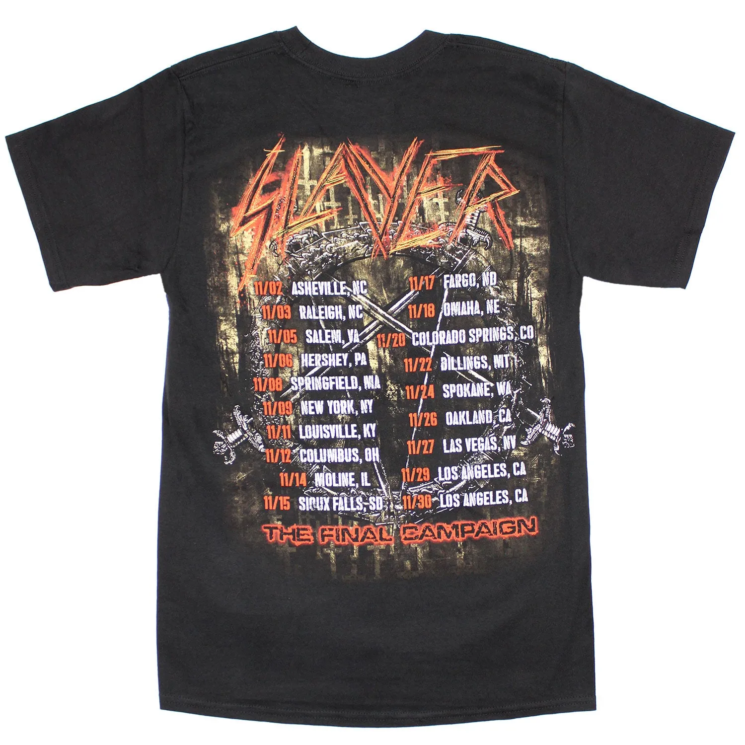 The Final Campaign T-shirt sold by Rockabilia product image thumbnail 2