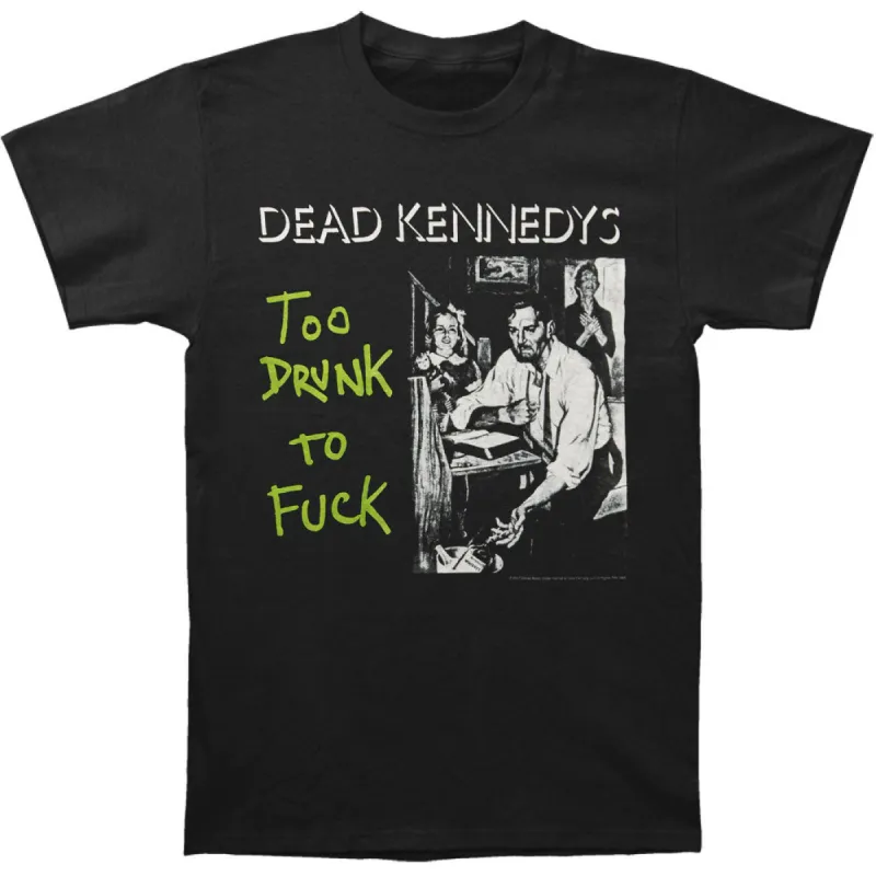 Too Drunk Slim Fit T-shirt sold by Rockabilia