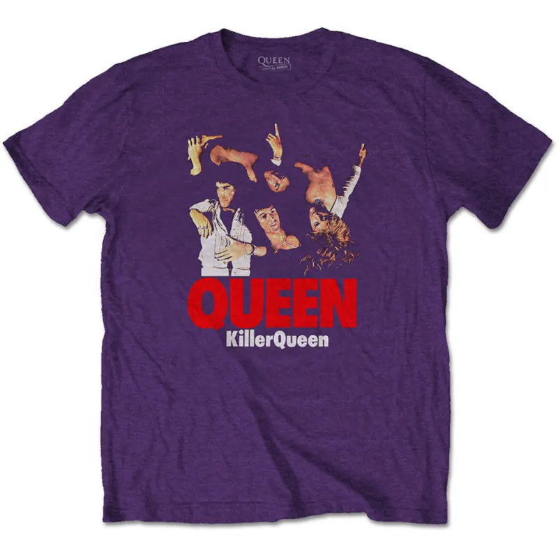 Killer Queen Slim Fit T-shirt sold by Rockabilia