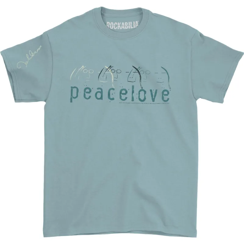 Peace & Love T-shirt sold by Rockabilia