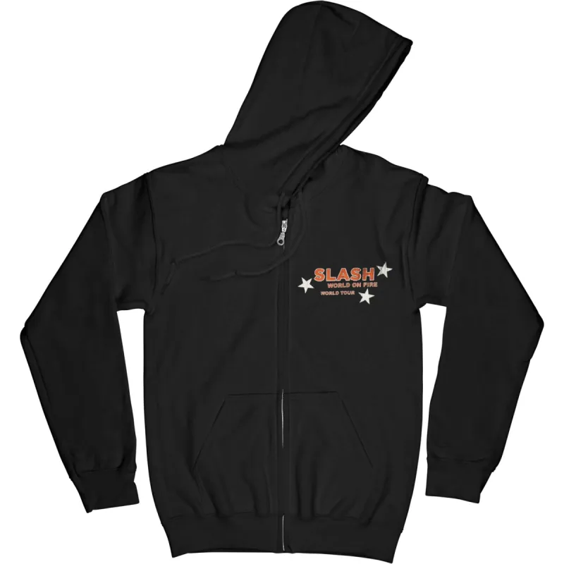 Deteriorated Zippered Hooded Sweatshirt sold by Rockabilia