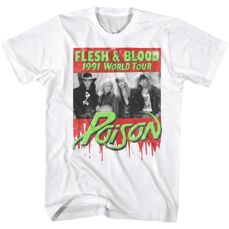 Flesh Blood T-shirt sold by Rockabilia