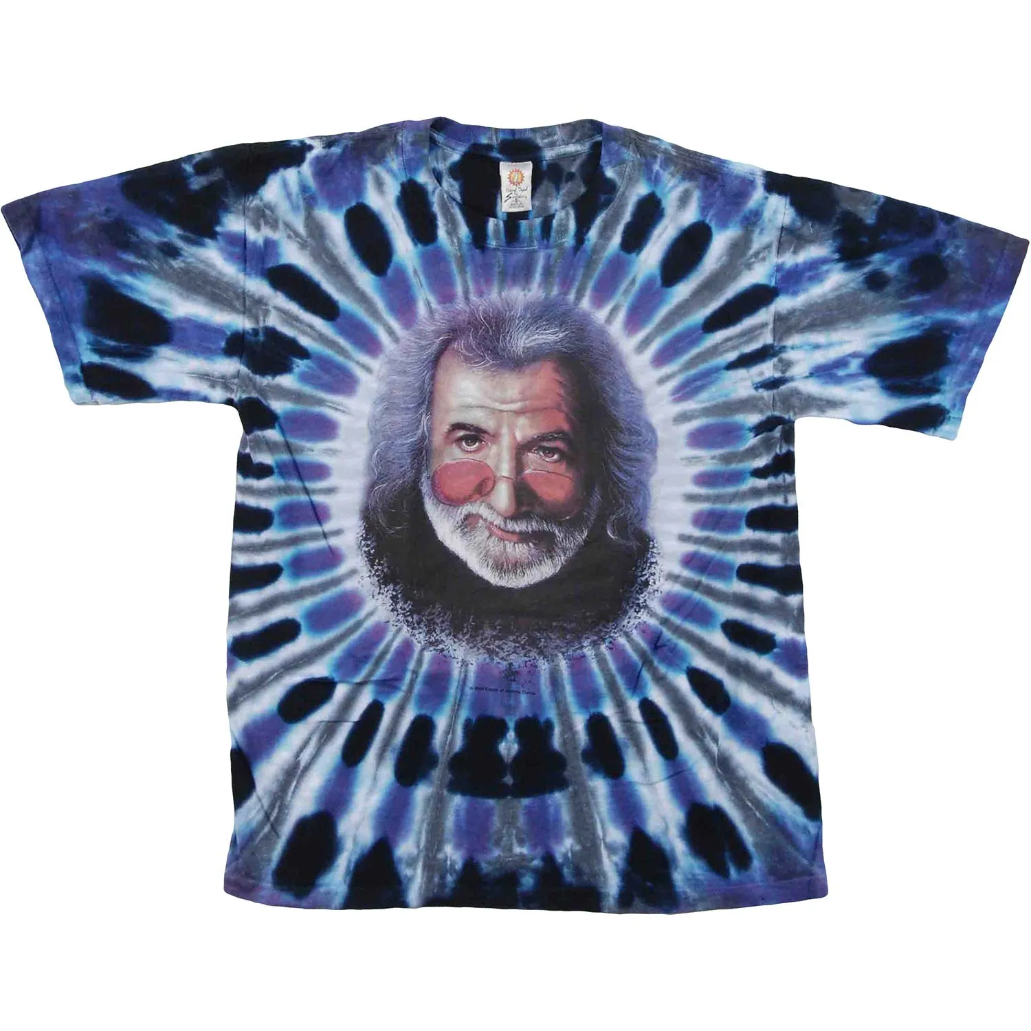Jerry's Rose Tie Dye T-shirt sold by Rockabilia