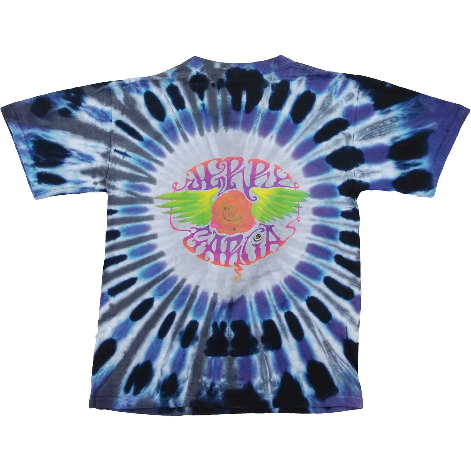 Jerry's Rose Tie Dye T-shirt sold by Rockabilia product image thumbnail 2