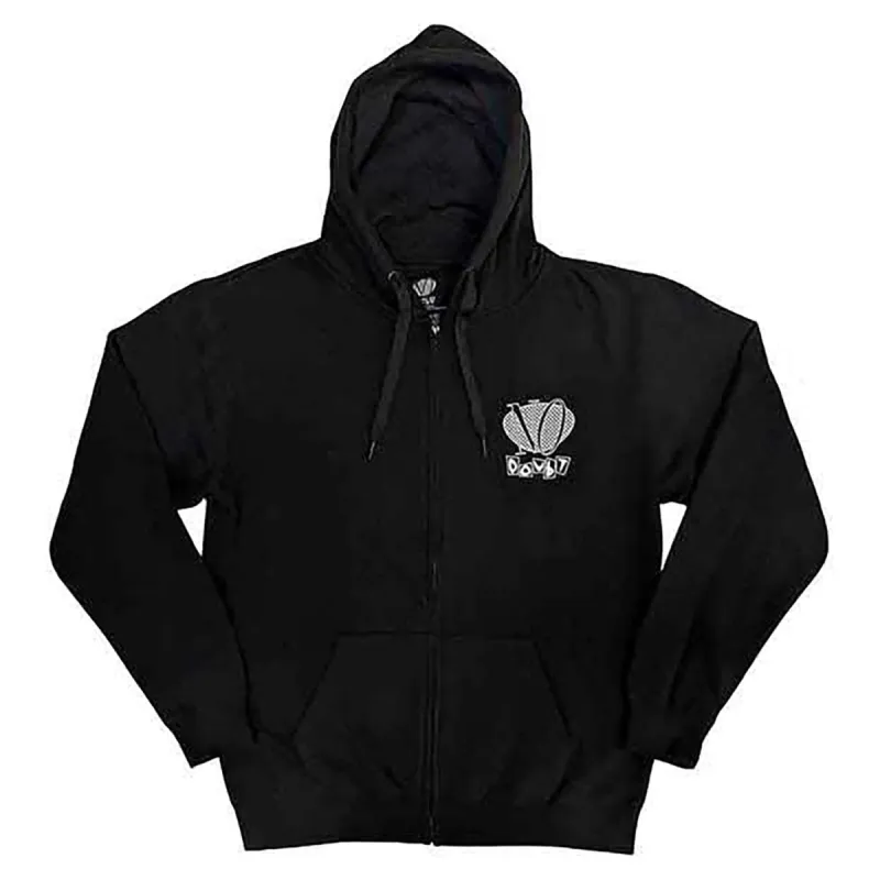 Checker Logo Zippered Hooded Sweatshirt sold by Rockabilia