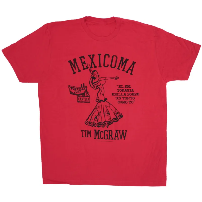 Mexicoma Red T-shirt sold by Rockabilia