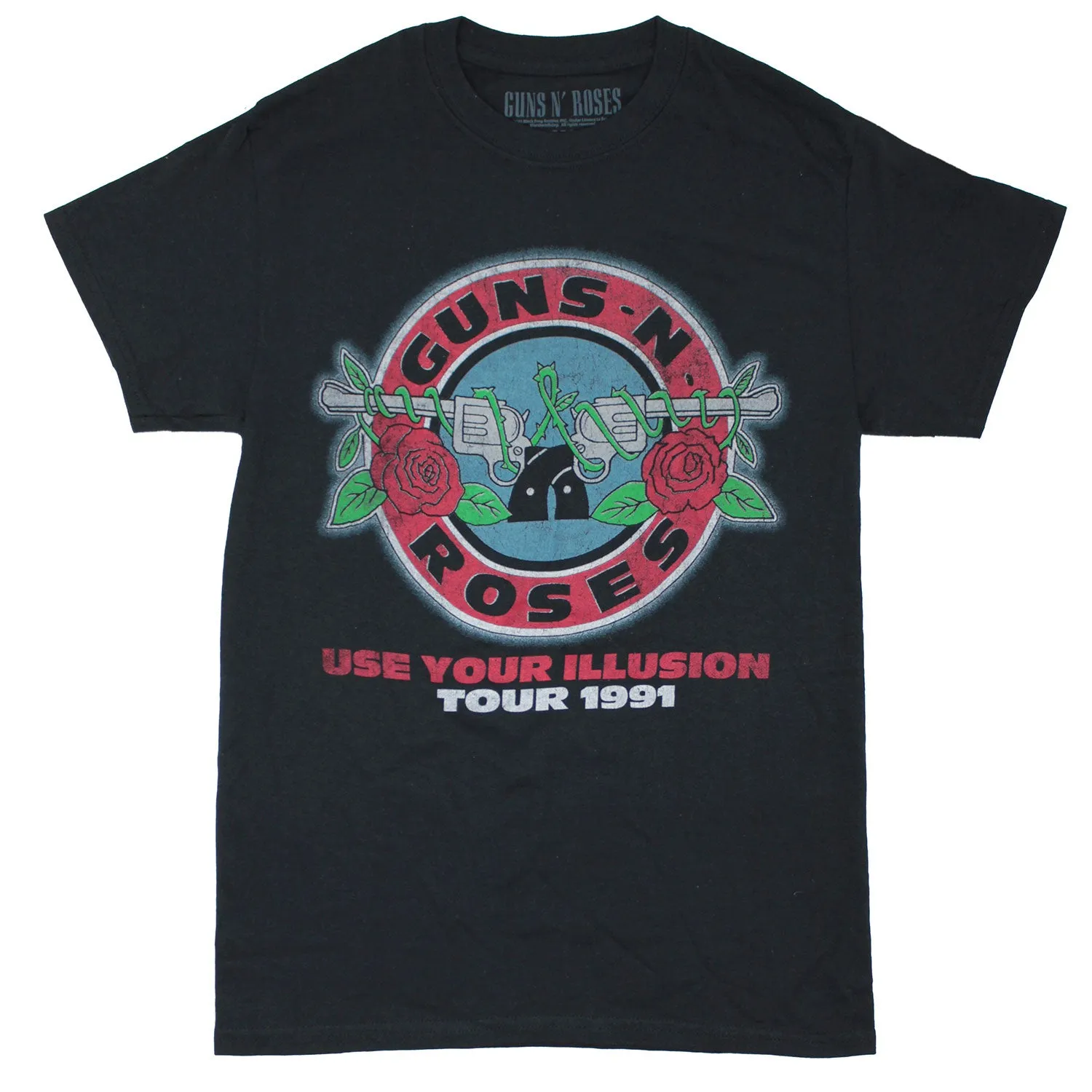 Use Your Illusion Tour 1991 T-shirt sold by Rockabilia