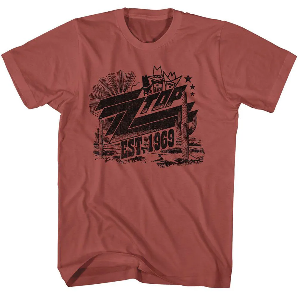 ZZ Top Est 1969 T-shirt sold by Rockabilia