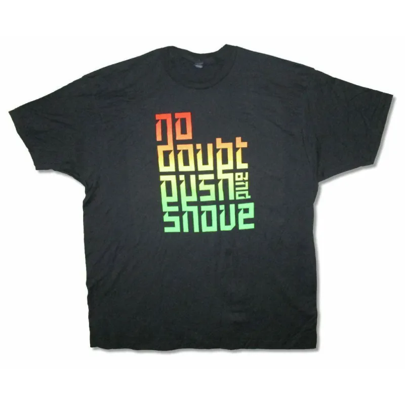 Colored Push And Shoved T-shirt made by No Doubt