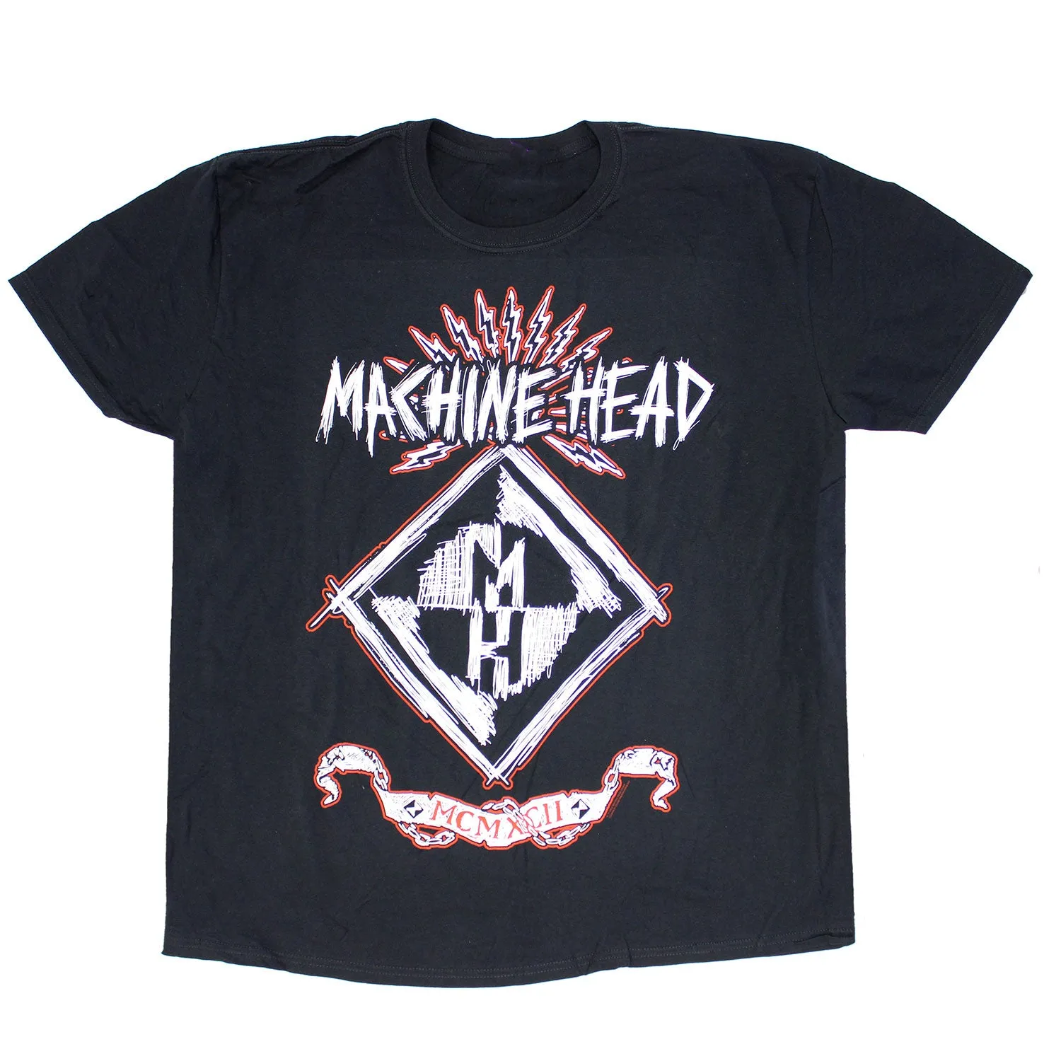MCMXCII Machine Fucking Head Live Tour 2012 - 2013 Slim Fit T-shirt sold by Rockabilia