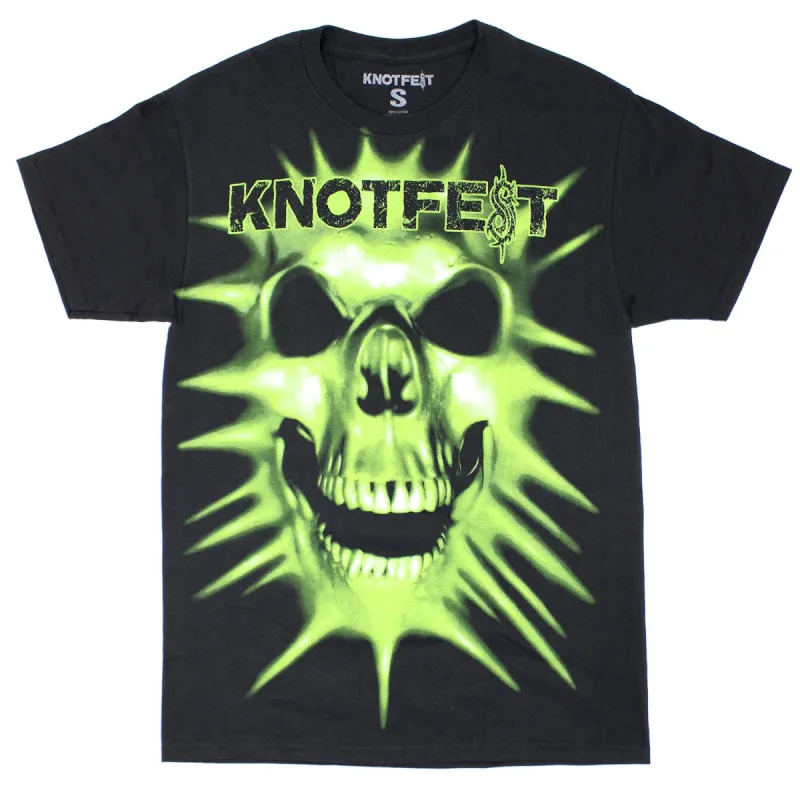 Knotfest Finland Skull T-shirt made by Rockabilia