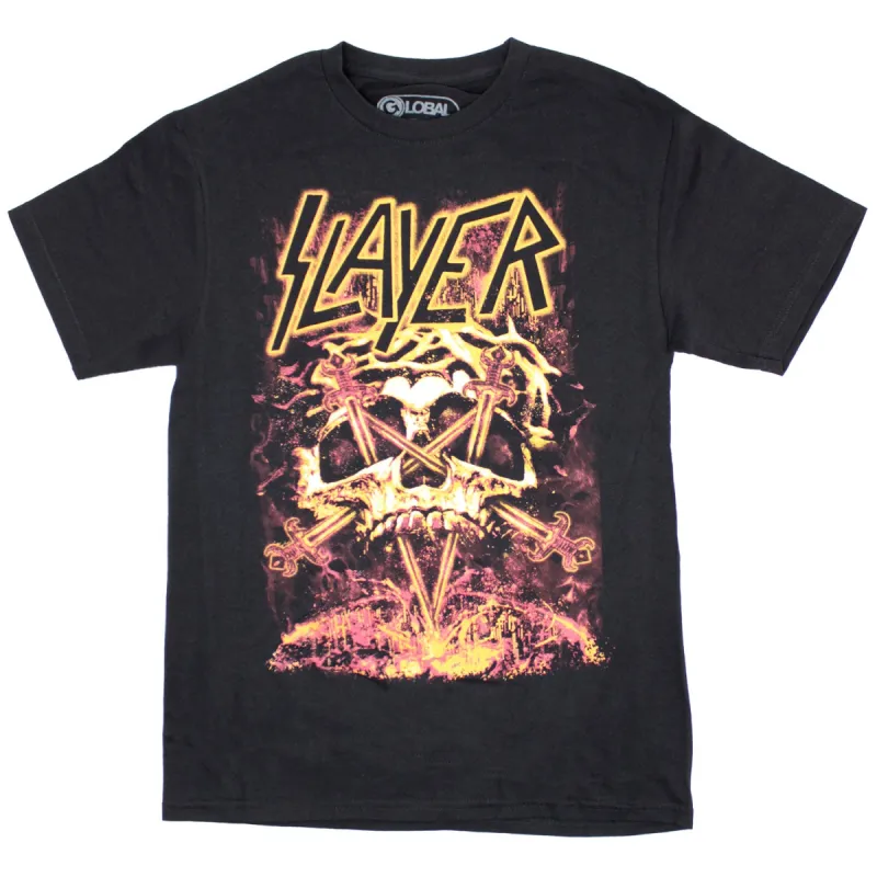 Magma Skull T-shirt made by Rockabilia