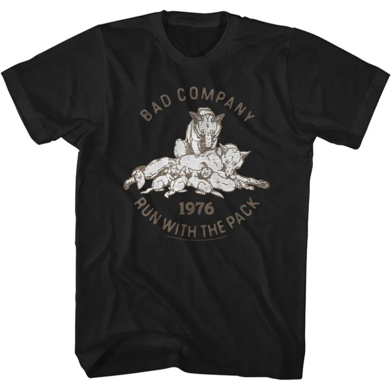 Run With The Pack T-shirt sold by Rockabilia