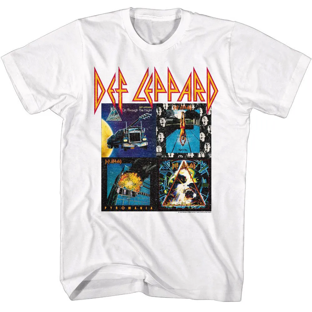 Def Leppard 80s Album T-shirt sold by Rockabilia