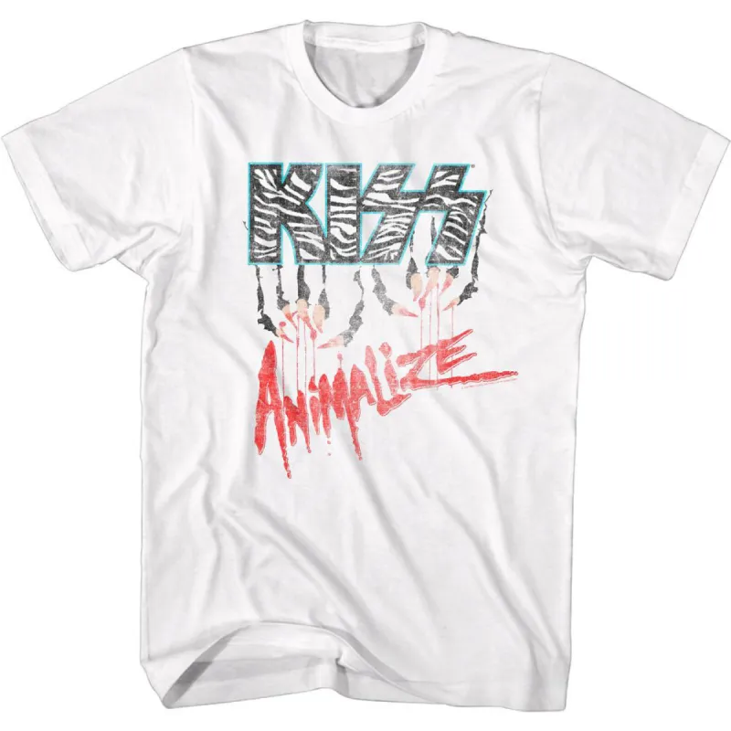 Animalize Logo T-shirt sold by Rockabilia