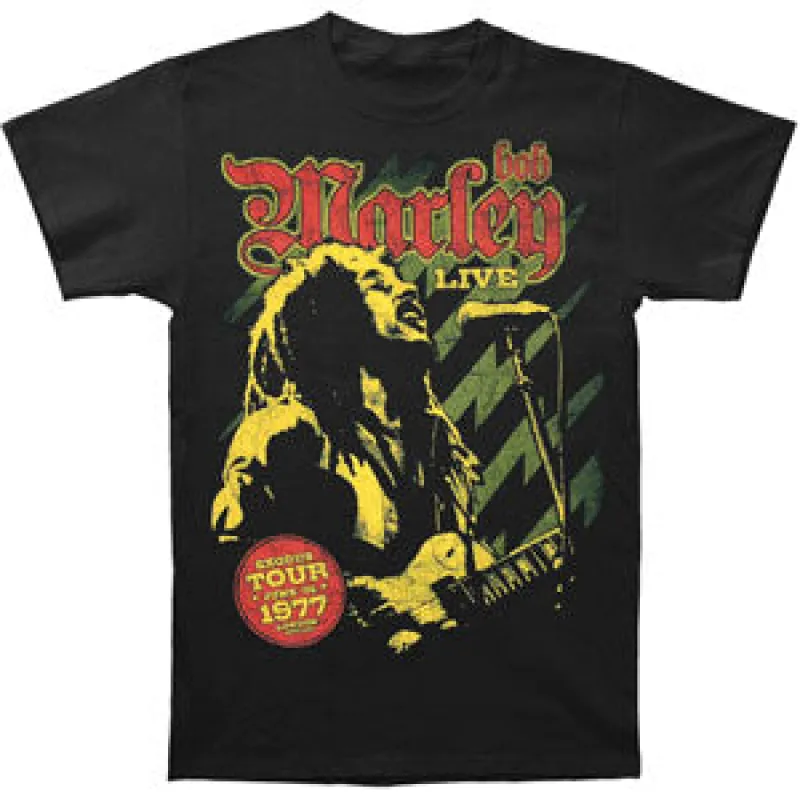 Live Exodus Tour 1977 T-shirt sold by Rockabilia