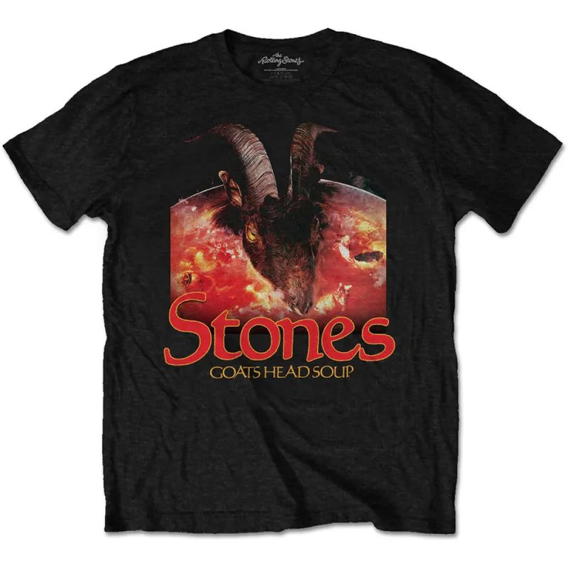 Goats Head Soup With Logo T-shirt sold by Rockabilia