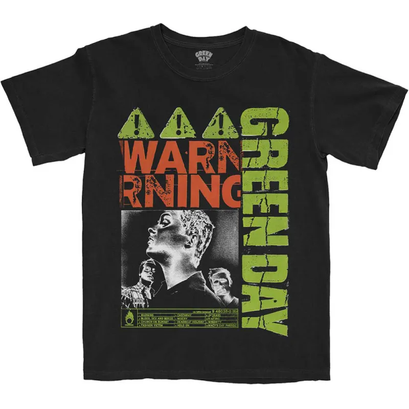 Warning T-shirt sold by Rockabilia