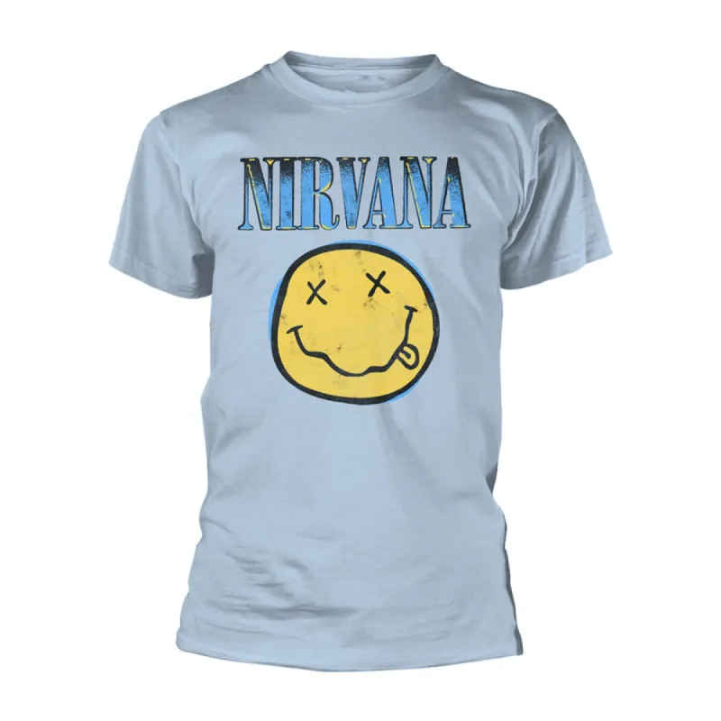 Xerox Smile Face Logo (blue) T-shirt sold by Rockabilia