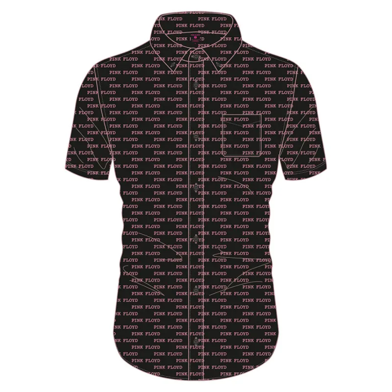 Courier Pattern (All Over Print) Dress Shirt sold by Rockabilia