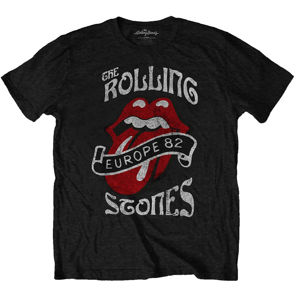 Europe '82 Tour Slim Fit T-shirt sold by Rockabilia