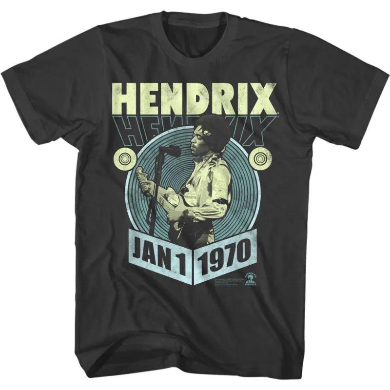 January 1970 T-shirt sold by Rockabilia