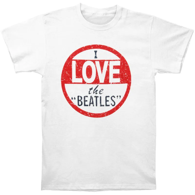 I Love The Beatles Vintage T-shirt sold by Rockabilia