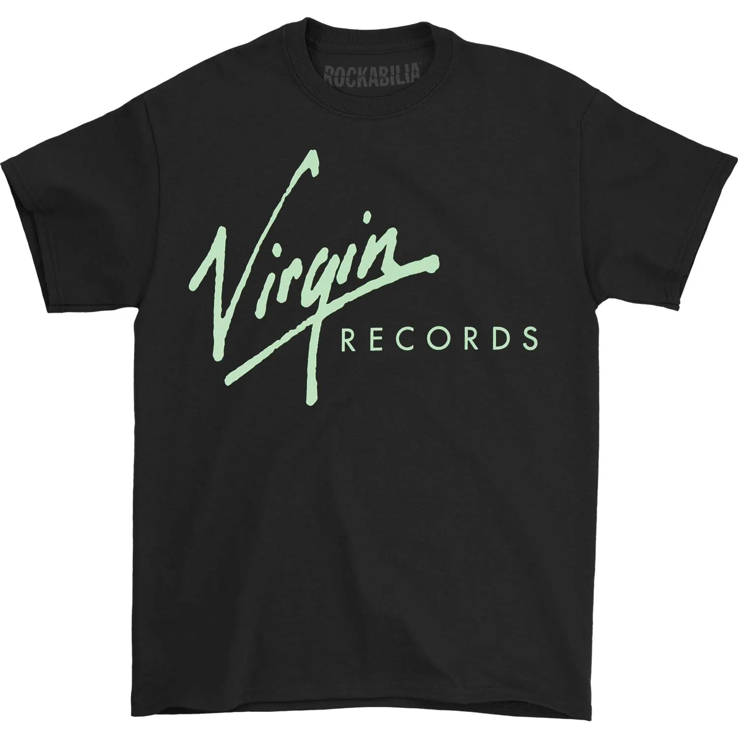 Green Logo Slim Fit T-shirt sold by Rockabilia