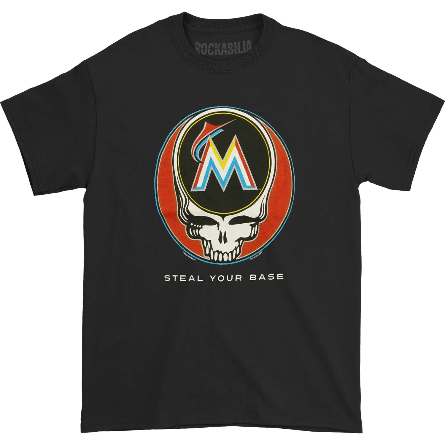 Miami Marlins Steal Your Base T-shirt sold by Rockabilia