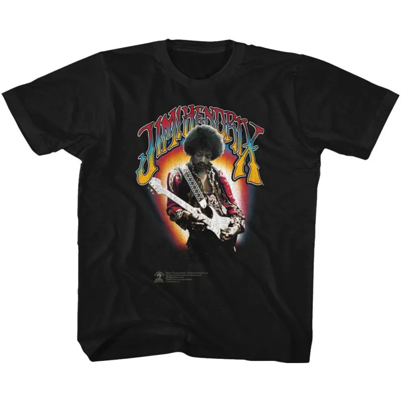 Jimi Hendrix Youth T-shirt sold by Rockabilia