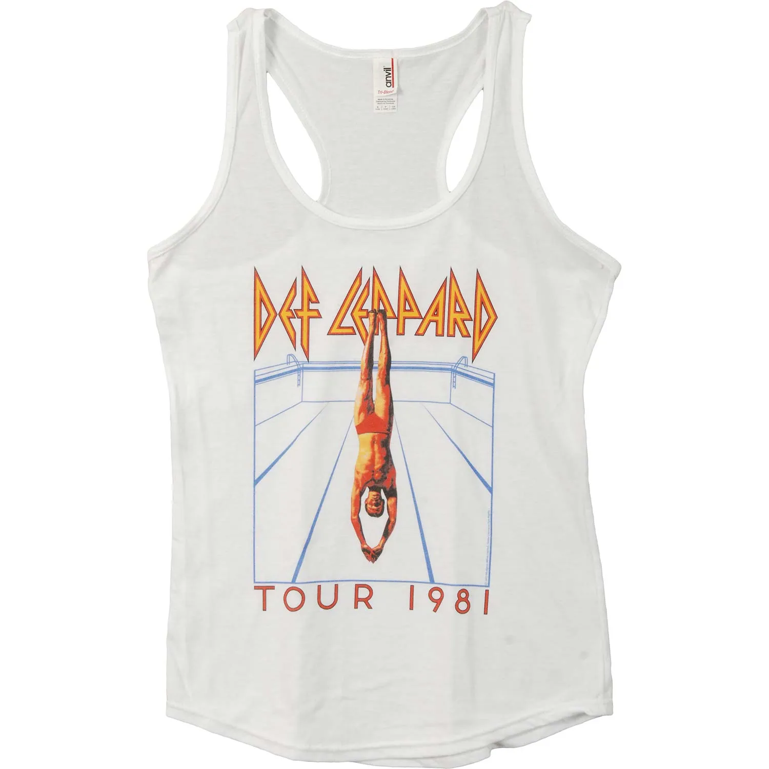 He's Swimming Womens Tank sold by Rockabilia