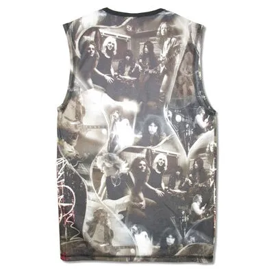 Vintage All Over Print Muscle Shirt Sleeveless Junior Tee Junior Top sold by Rockabilia product image thumbnail 2