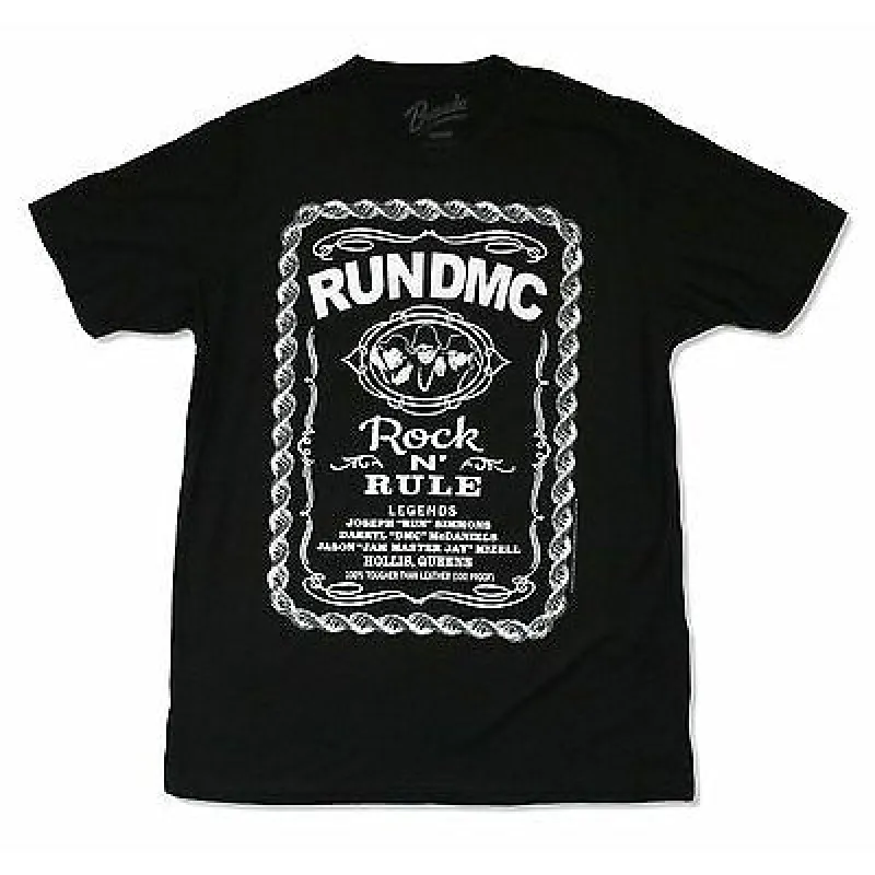 Whiskey Label Rock N Rule T-shirt sold by Rockabilia