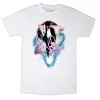 Moonwalk White Slim Fit T-shirt sold by Rockabilia