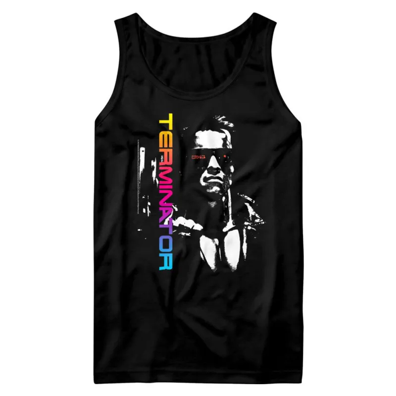 Neon Terminator Mens Tank sold by Rockabilia