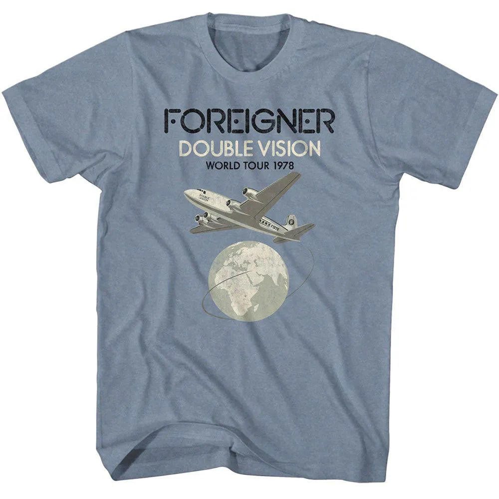 Foreigner Double Vision T-shirt sold by Rockabilia