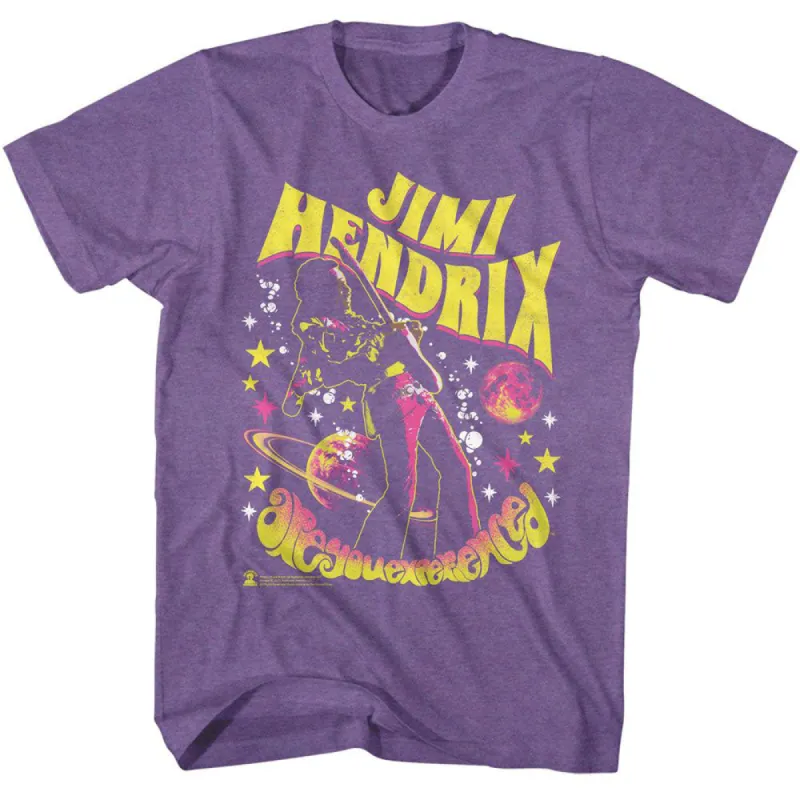 Jimi Hendrix Space Concert T-shirt sold by Rockabilia