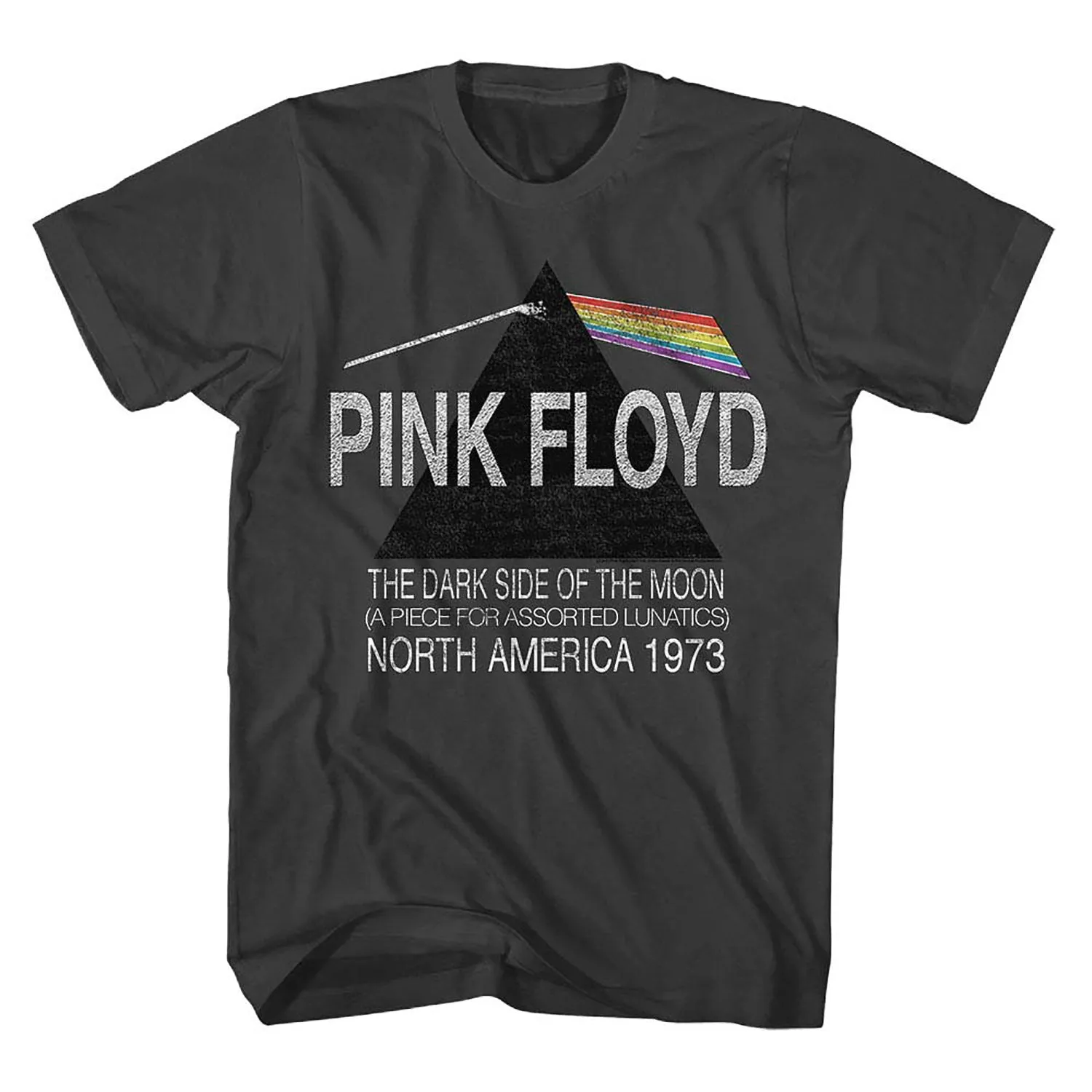 Pink Floyd North America 1973 2 Sides T-shirt sold by Rockabilia
