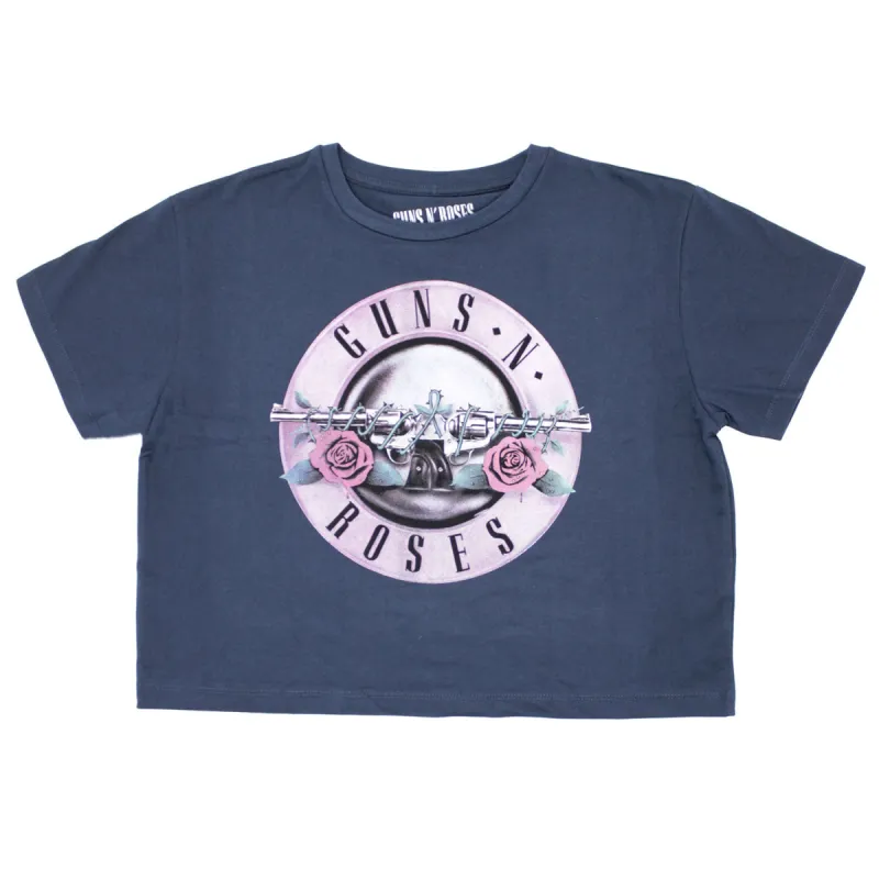 Classic Logo Ladies Crop Top Junior Top sold by Rockabilia