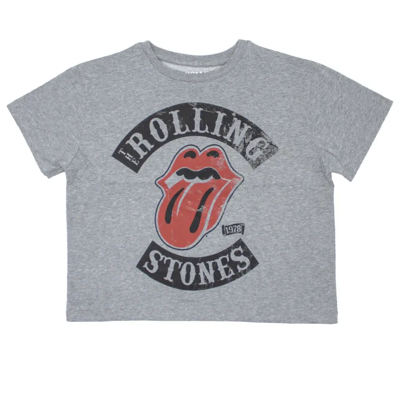 Tour 78 Ladies Crop Top Junior Top sold by Rockabilia