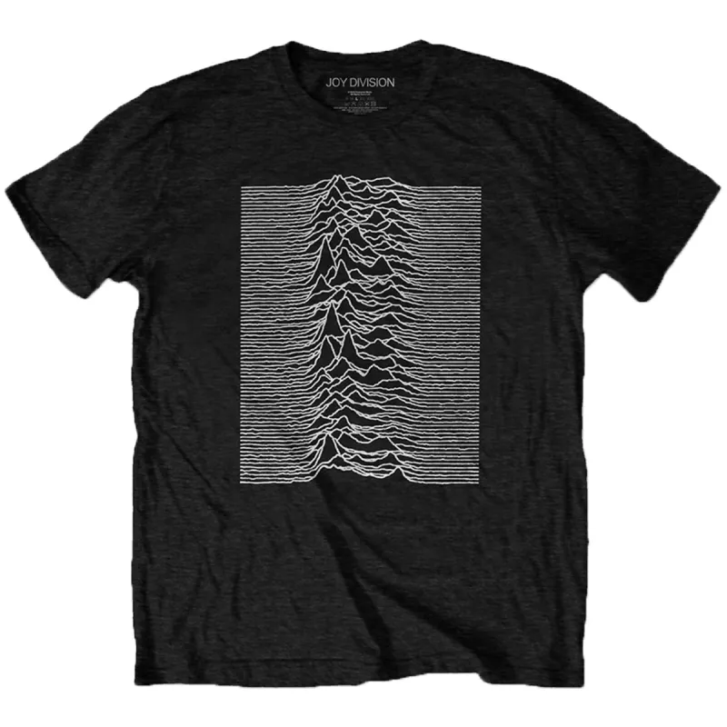 Unknown Pleasures T-shirt made by Rockabilia