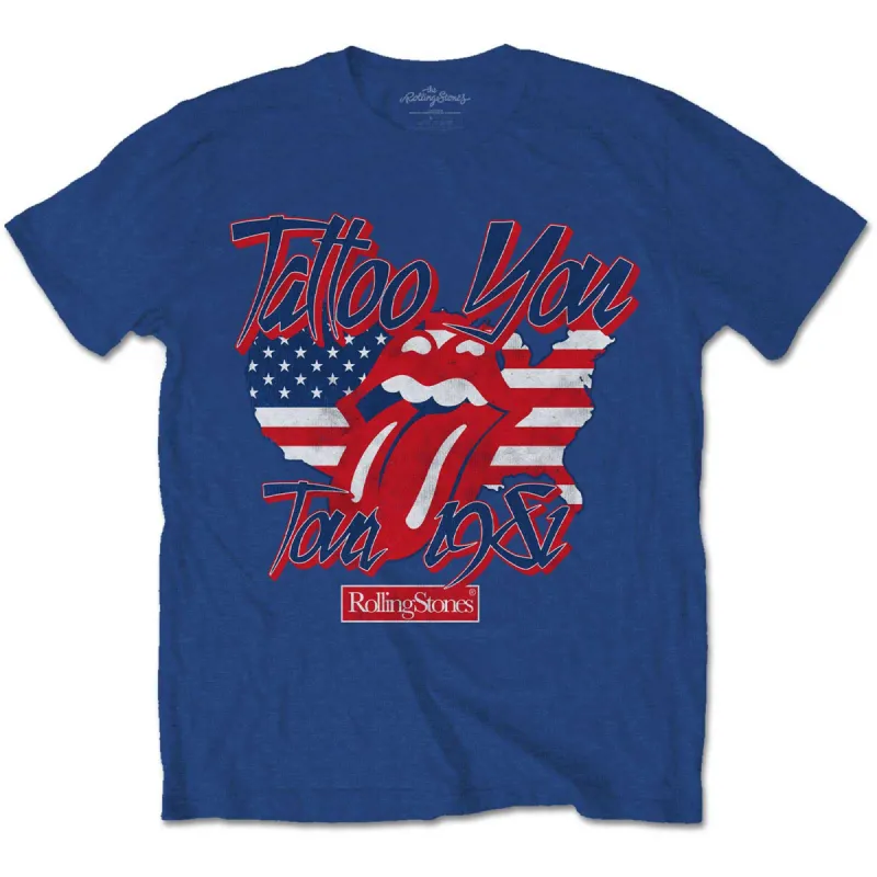 Tattoo You Americana T-shirt sold by Rockabilia