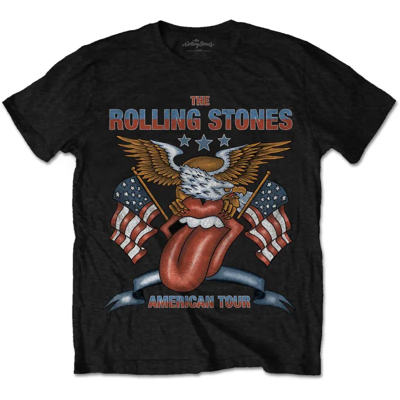 Usa Tour Eagle T-shirt sold by Rockabilia